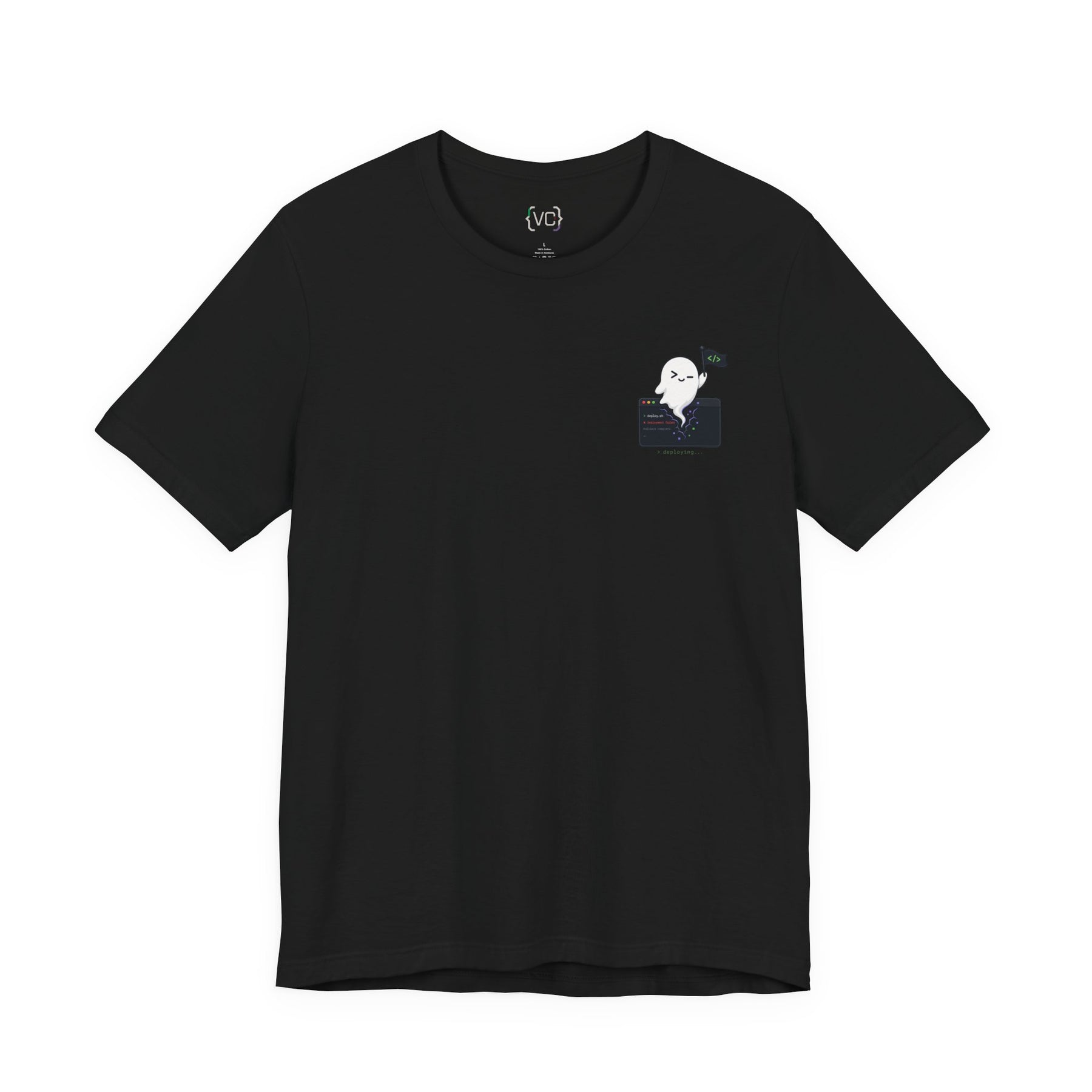 Deploy Ghost T-Shirt | Cute Funny Developer Tee